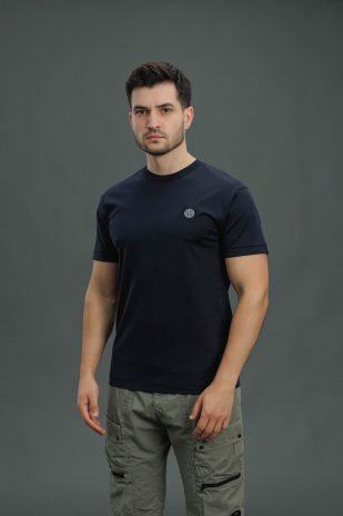 Чоловіча футболка STONE ISLAND 152100039-S0013 V0020, колір синій