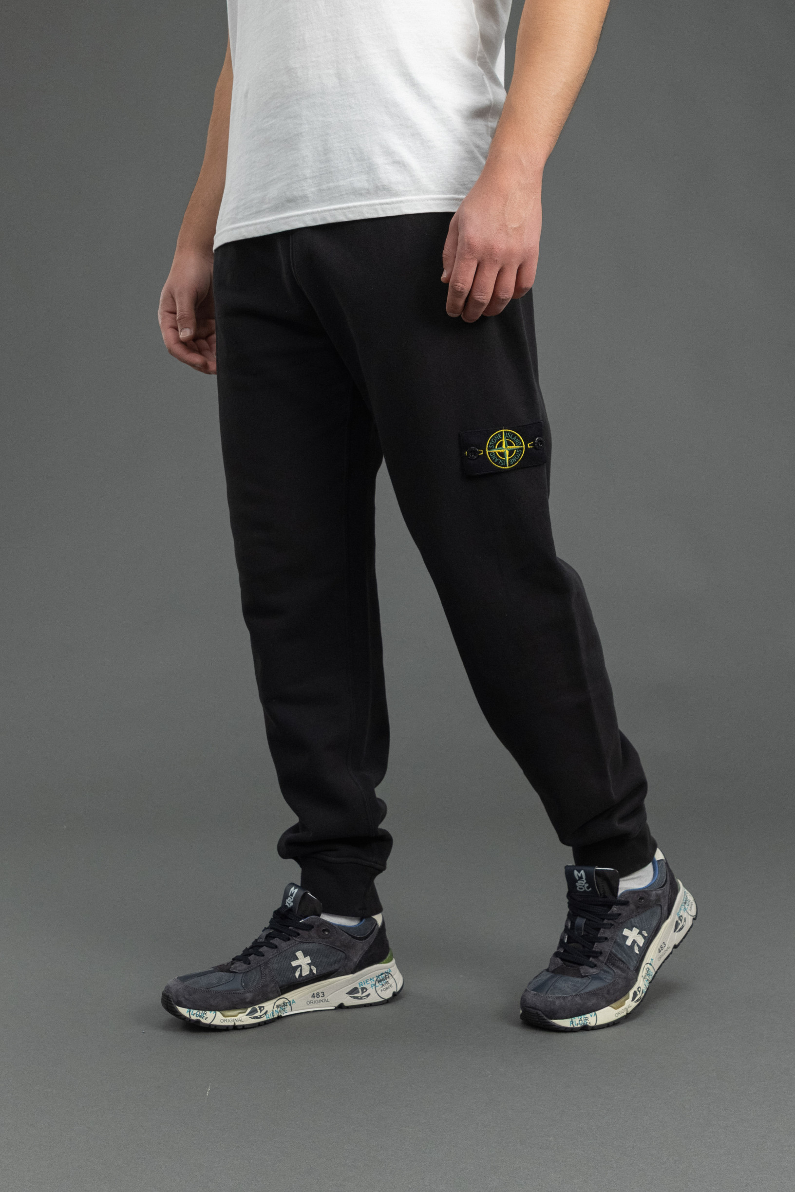 Чоловічі штани STONE ISLAND 1560920 V0029, колір чорний
