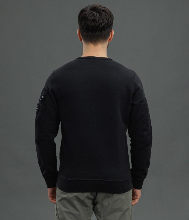 Чоловічий світшот STONE ISLAND 1563920 V0029, колір чорний | Ціна 18499 грн, фото 6