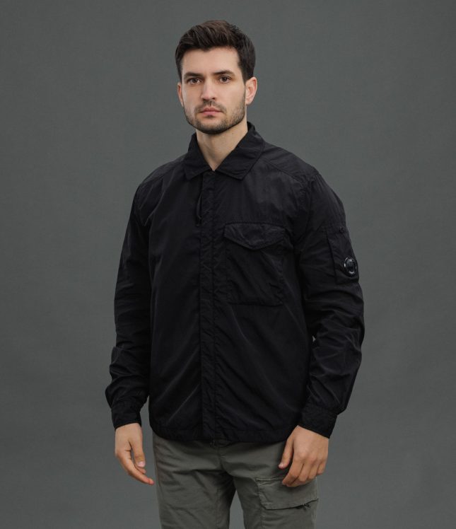 Чоловічий оверширт C.P. COMPANY CMOS095J 005904G COL:999, колір чорний | Ціна 20499 грн, фото 1