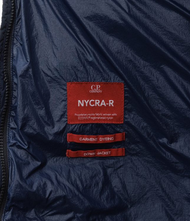 Чоловіча куртка C.P. COMPANY NYCRA-R GARMENT DYEING DOWN JACKET CMOW254A 005864G COL:888, колір синій | Ціна 30999 грн, фото 8