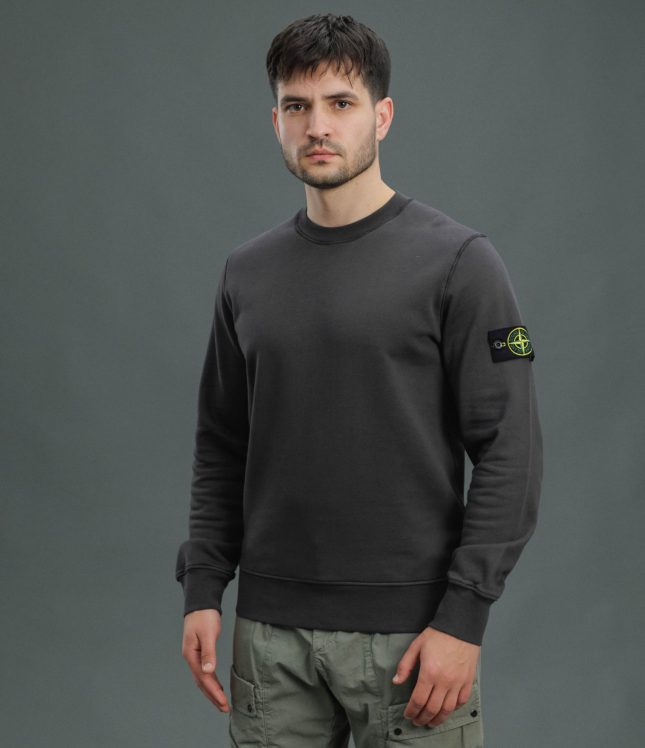 Чоловічий світшот STONE ISLAND 156100060-S0051 V0062, колір сірий | Ціна 14499 грн, фото 1
