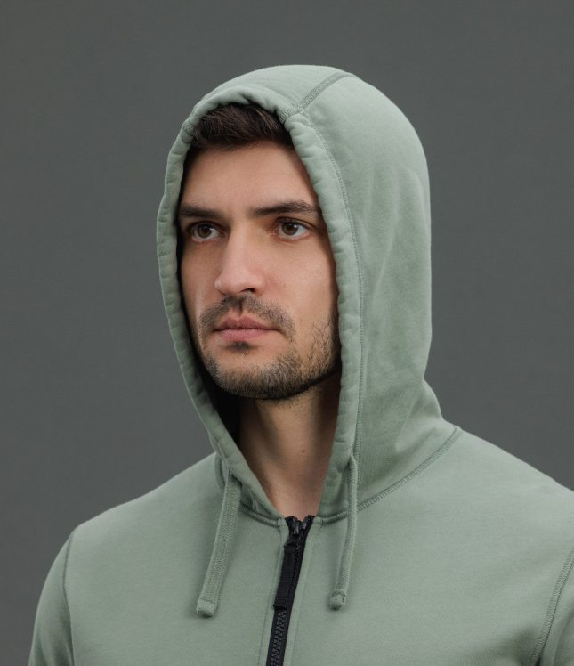 Чоловіче худі STONE ISLAND 1564251 V0055, колір зелений | Ціна 16799 грн, фото 3