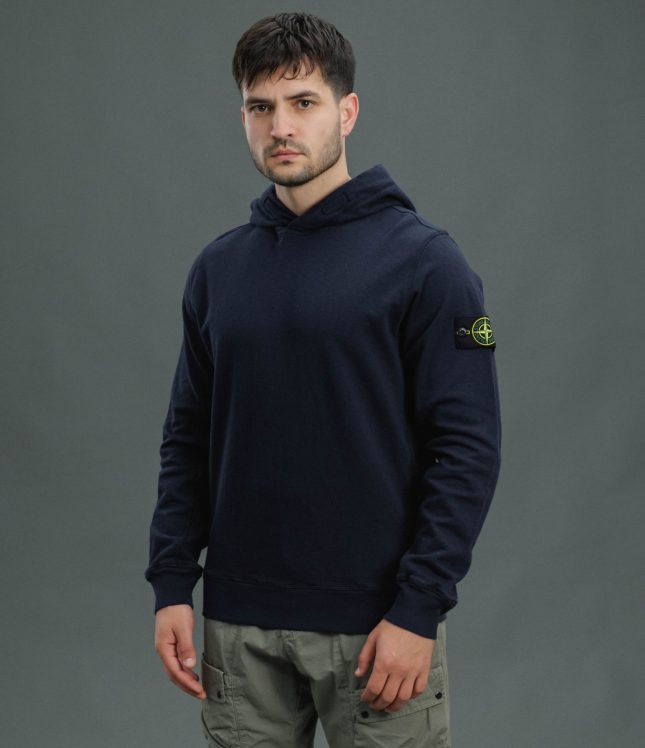 Чоловіче худі STONE ISLAND 156100037-S0060 V0020, колір синій | Ціна 18499 грн, фото 1