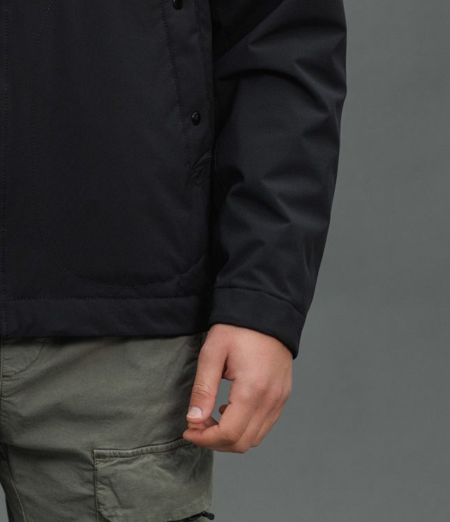 Чоловіча куртка STONE ISLAND SOFT SHELL-R e.dye® WITH PRIMALOFT® INSULATION TECHNOLOGY 154100086-S0A27 V0029, колір чорний | Ціна 44999 грн, фото 6