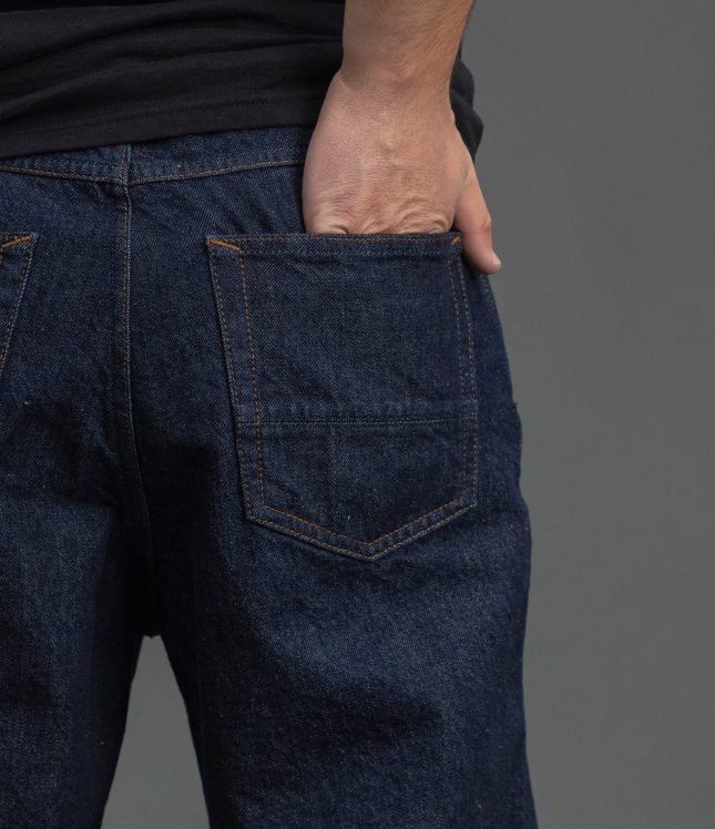 Чоловічі штани STONE ISLAND INDIGO DENIM-RINSED LOOSE 15J100006-S00J7 VJ201, колір синій | Ціна 19999 грн, фото 6