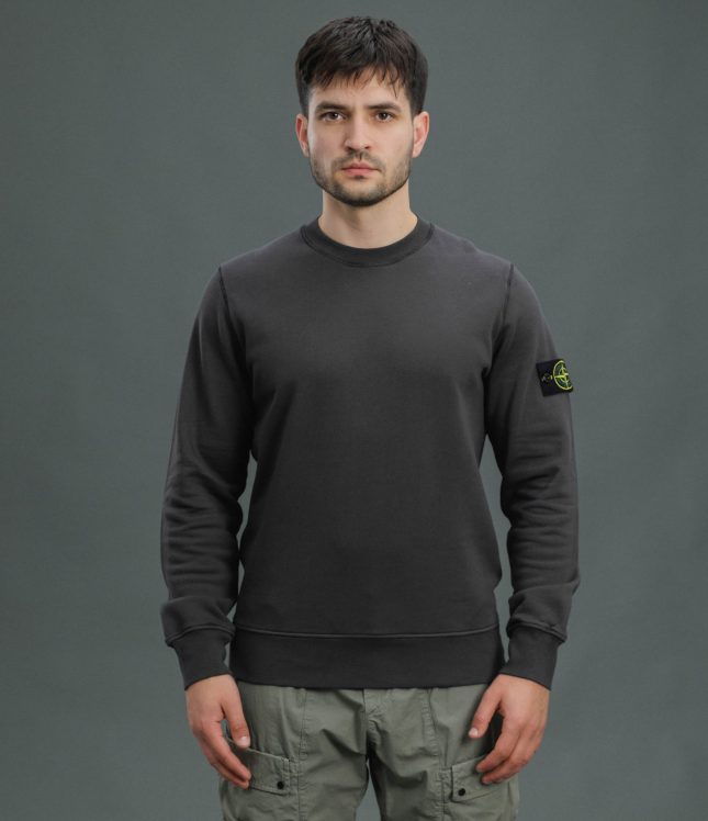 Чоловічий світшот STONE ISLAND 156100060-S0051 V0062, колір сірий | Ціна 14499 грн, фото 2
