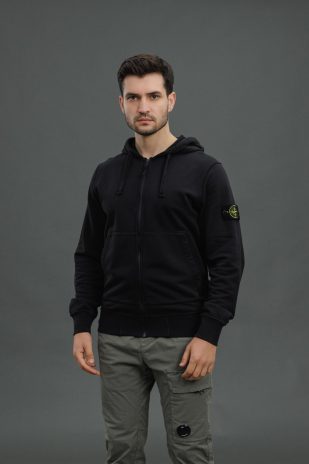 Чоловіче худі STONE ISLAND 156100061 V0029, колір чорний