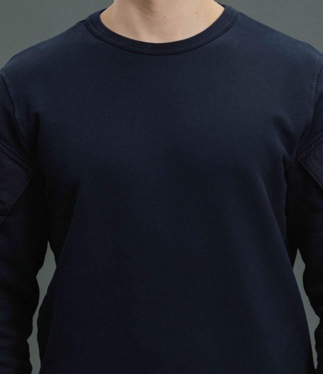 Чоловічий світшот STONE ISLAND 156100008-S0A20 V0020, колір синій | Ціна 20999 грн, фото 3