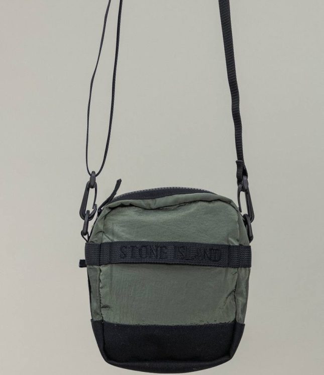 Чоловіча сумка STONE ISLAND 1590876 V0059, колір зелений | Ціна 11499 грн, фото 6