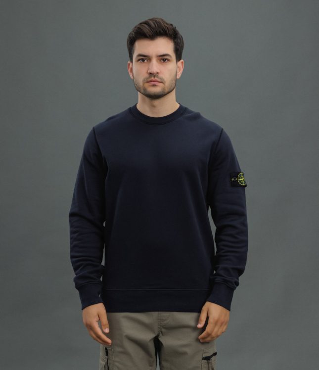 Чоловічий світшот STONE ISLAND 1563051 A0020, колір синій | Ціна 15499 грн, фото 2