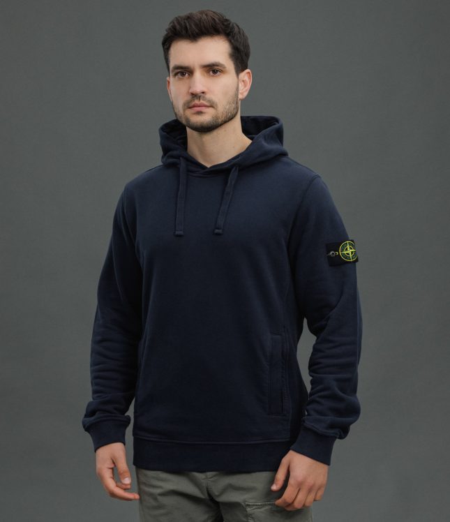 Чоловіче худі STONE ISLAND 156100029-S0A20 V0020, колір синій | Ціна 20999 грн, фото 1