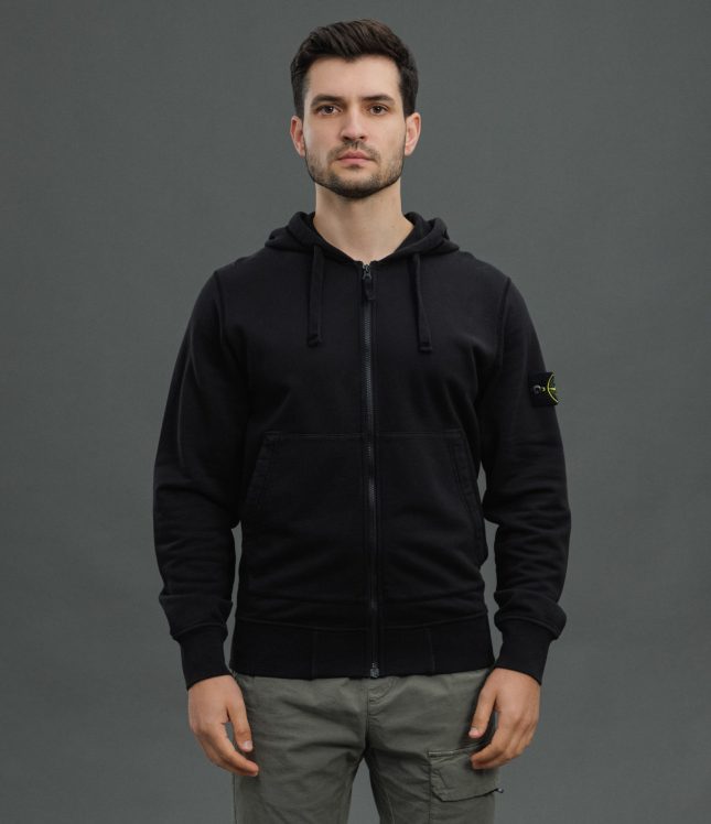 Чоловіче худі STONE ISLAND 156100061 V0029, колір чорний | Ціна 22499 грн, фото 2