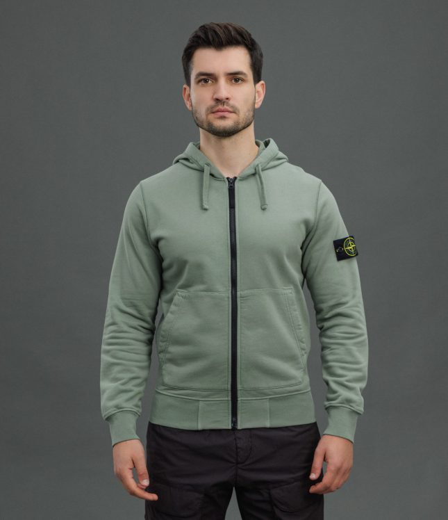Чоловіче худі STONE ISLAND 1564251 V0055, колір зелений | Ціна 16799 грн, фото 2