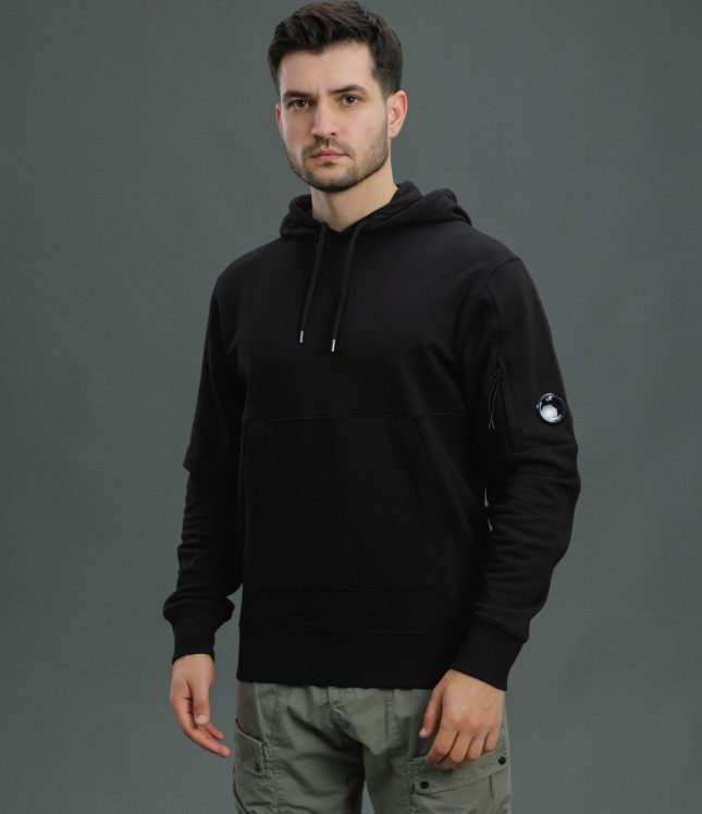 Чоловіче худі C.P. COMPANY CMSS714A 005086W COL:999, колір чорний | Ціна 12999 грн, фото 1