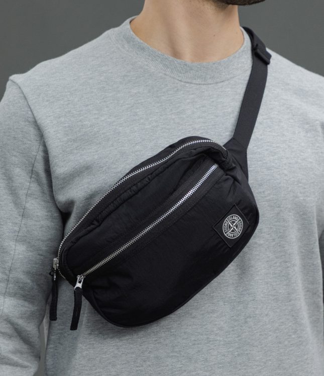 Чоловіча сумка STONE ISLAND 159200016-S0251 V0029, колір чорний | Ціна 11499 грн, фото 4