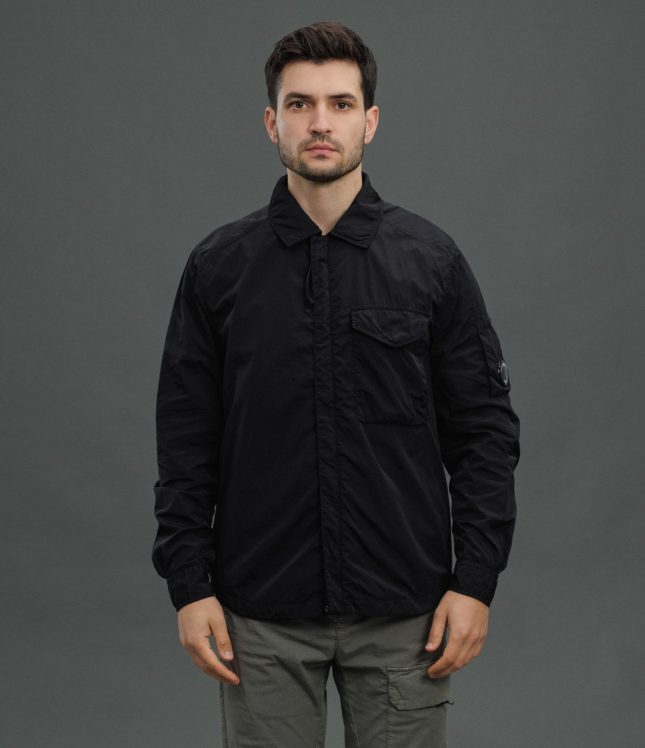 Чоловічий оверширт C.P. COMPANY CMOS095J 005904G COL:999, колір чорний | Ціна 20499 грн, фото 2