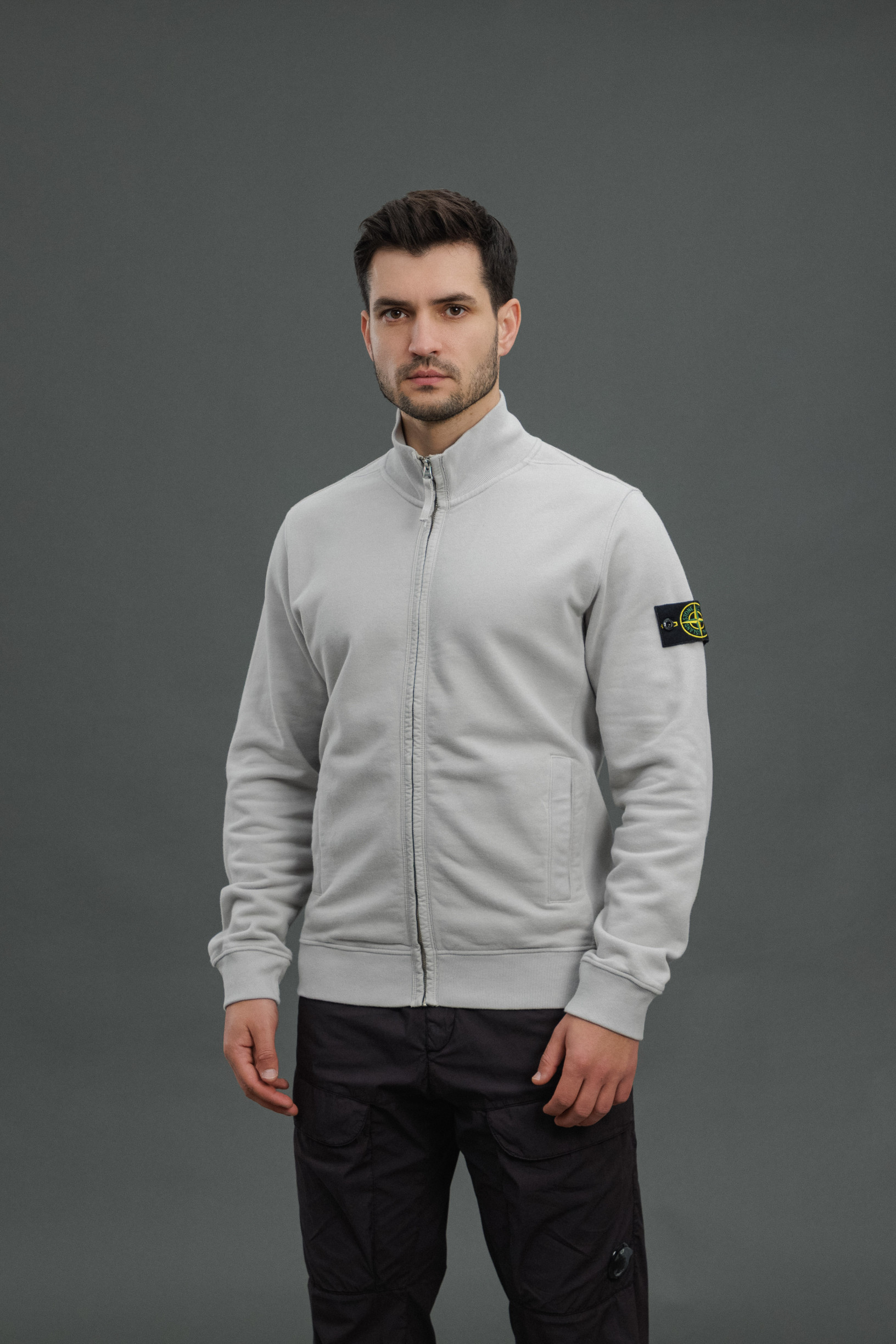 Чоловічий світшот STONE ISLAND 1560720 V0060, колір сірий