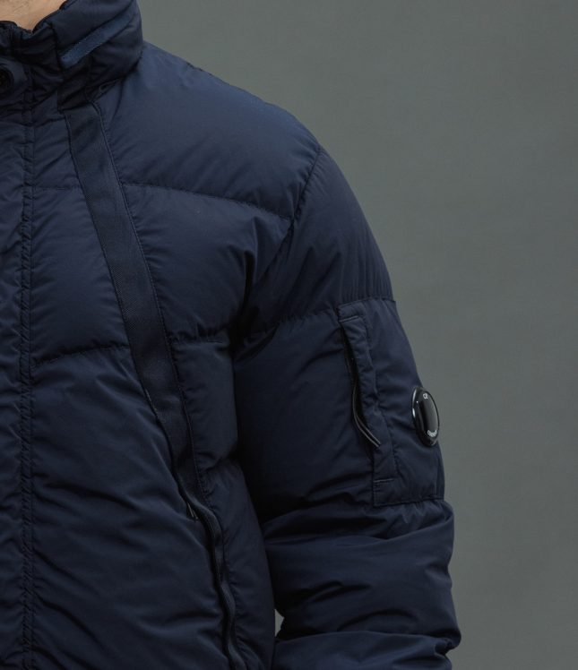 Чоловіча куртка C.P. COMPANY NYCRA-R GARMENT DYEING DOWN JACKET CMOW254A 005864G COL:888, колір синій | Ціна 30999 грн, фото 5