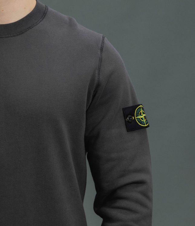 Чоловічий світшот STONE ISLAND 156100060-S0051 V0062, колір сірий | Ціна 14499 грн, фото 4