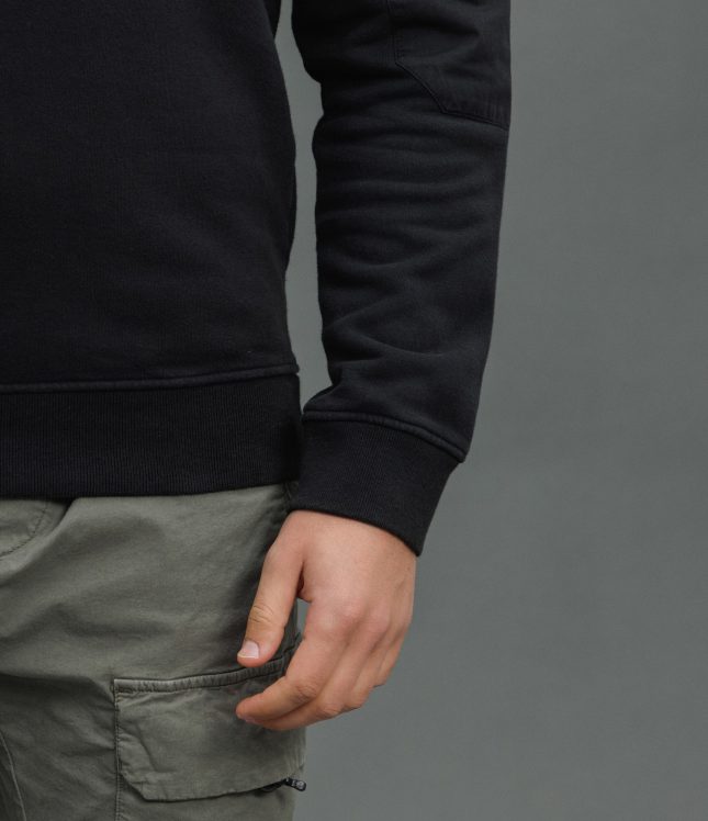 Чоловічий світшот STONE ISLAND 1563920 V0029, колір чорний | Ціна 18499 грн, фото 5