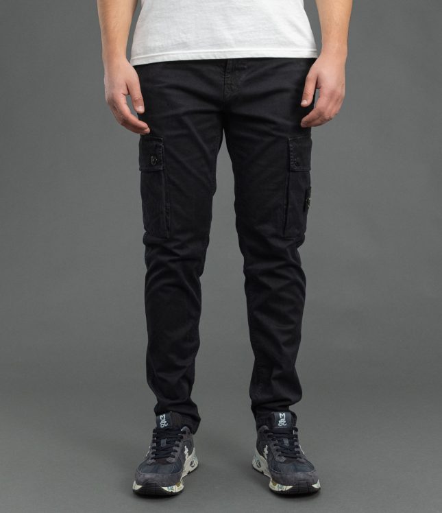 Чоловічі штани STONE ISLAND 153100034-S00L1 V0129, колір чорний | Ціна 24999 грн, фото 2