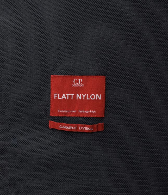 Чоловіча куртка C.P. COMPANY FLATT NYLON GARMENT DYEING DOWN JACKET CMOS051A 005991G COL:985, колір сірий | Ціна 15999 грн, фото 8