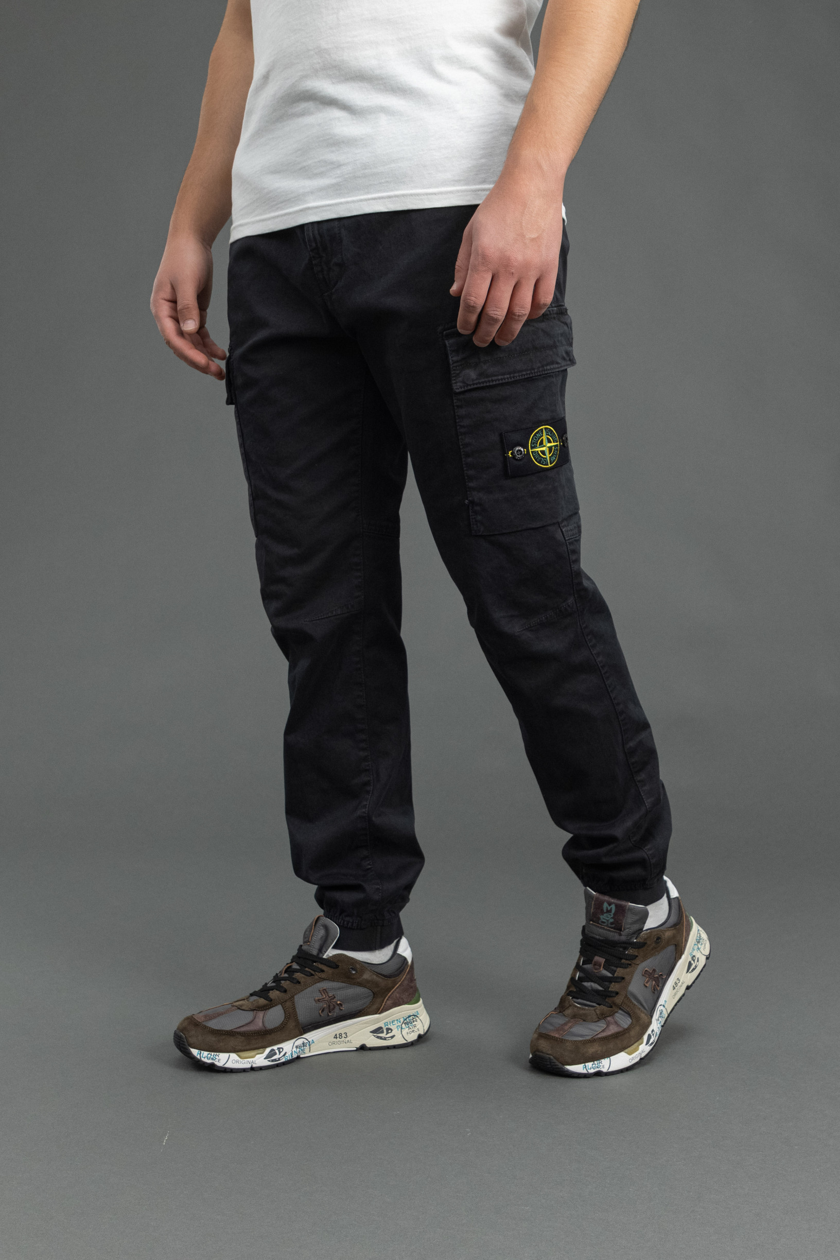 Чоловічі штани STONE ISLAND 153100033-S00L1 V0129, колір чорний