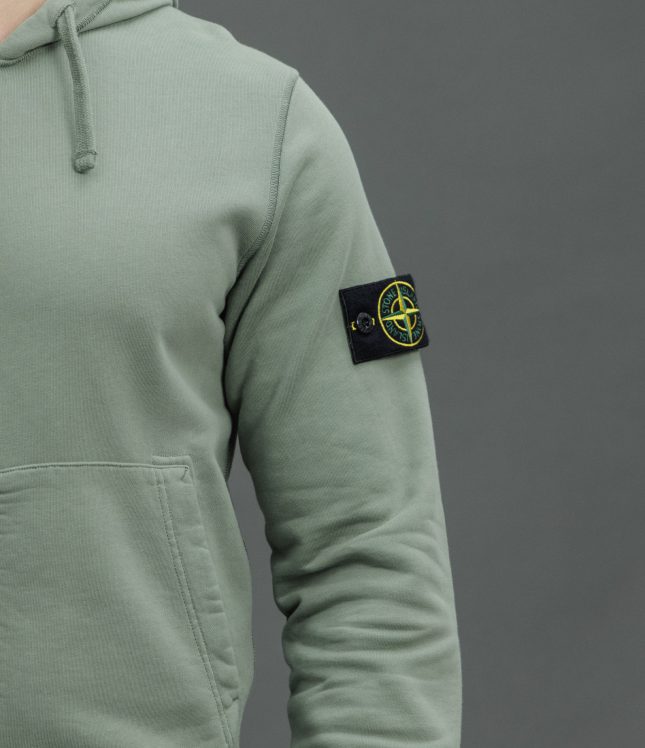 Чоловіче худі STONE ISLAND 1564251 V0055, колір зелений | Ціна 16799 грн, фото 5