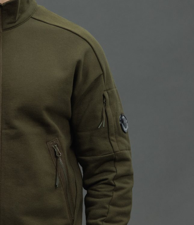 Чоловічий світшот C.P. COMPANY CMSS061A 005086W COL:683, колір зелений | Ціна 13499 грн, фото 4
