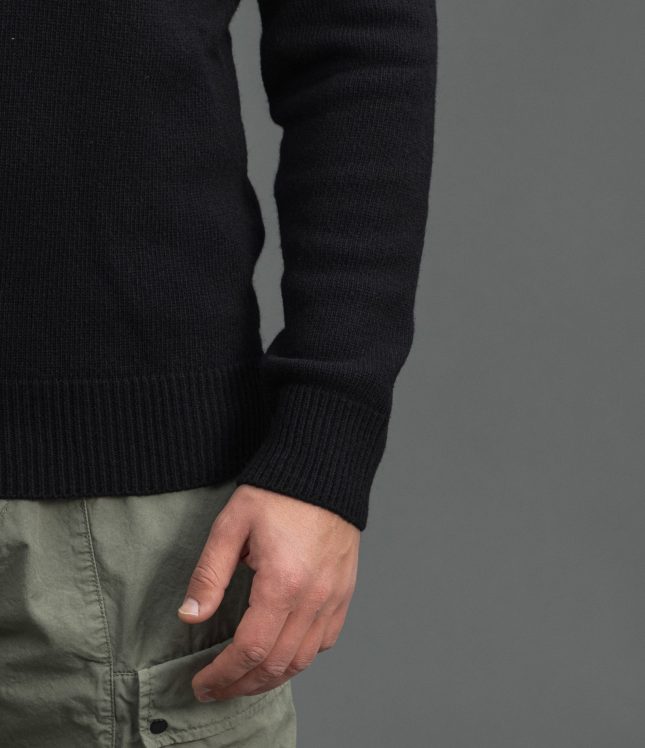 Чоловічий светр STONE ISLAND 155100040-S00A3 V0029, колір чорний | Ціна 24999 грн, фото 5