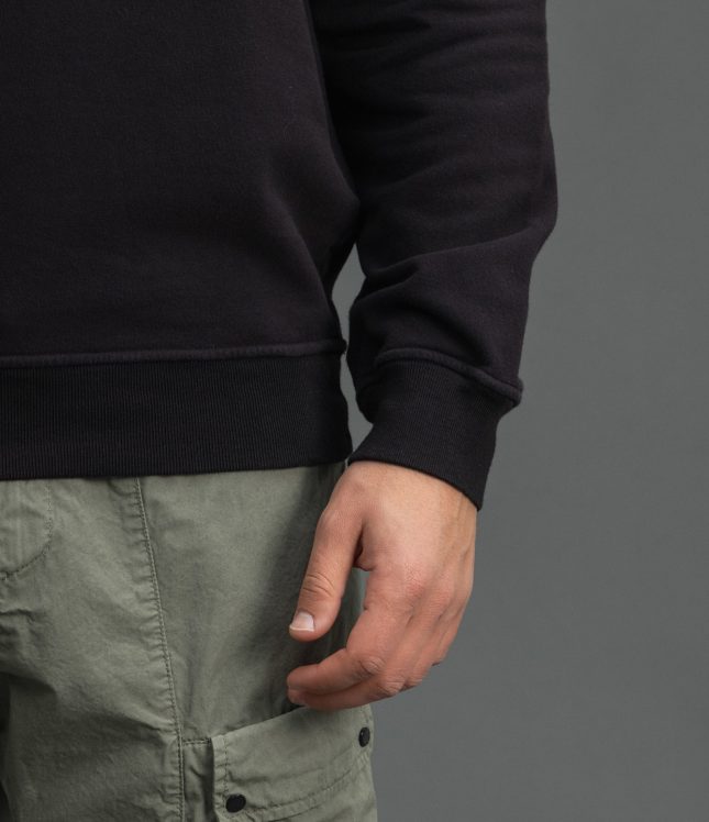 Чоловічий світшот STONE ISLAND 156100069-S0F28 V0029, колір чорний | Ціна 20999 грн, фото 5