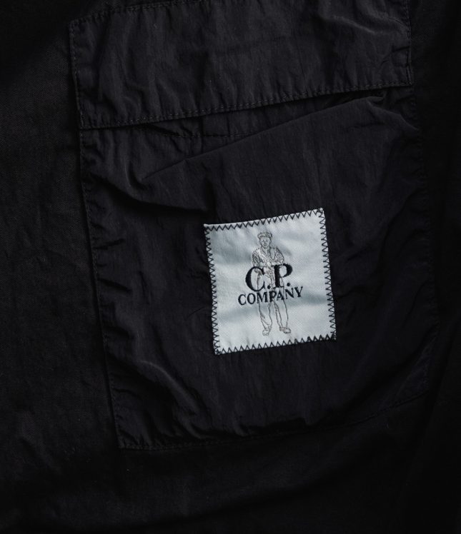 Чоловічий оверширт C.P. COMPANY CMOS095J 005904G COL:999, колір чорний | Ціна 20499 грн, фото 8