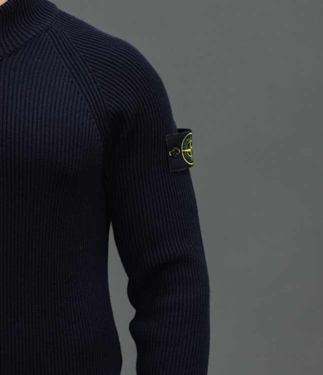 Чоловічий светр STONE ISLAND 15519C2 V0020, колір синій | Ціна 26999 грн, фото 4
