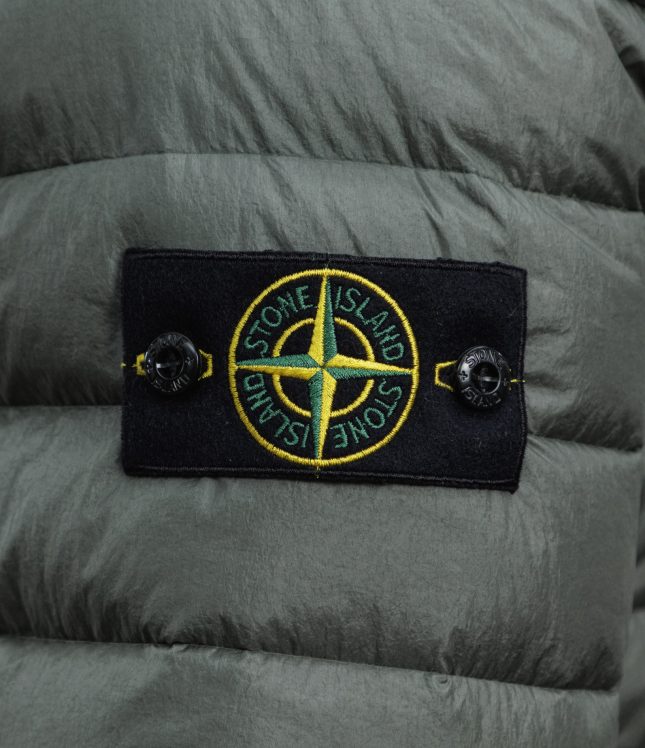 Чоловіча куртка STONE ISLAND LOOM WOVEN CHAMBERS R-NYLON DOWN-TC 1540124 V0059, колір зелений | Ціна 41999 грн, фото 10