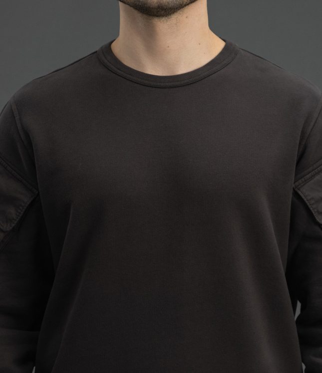 Чоловічий світшот STONE ISLAND 156100008-S0A20 V0062, колір сірий | Ціна 20999 грн, фото 3