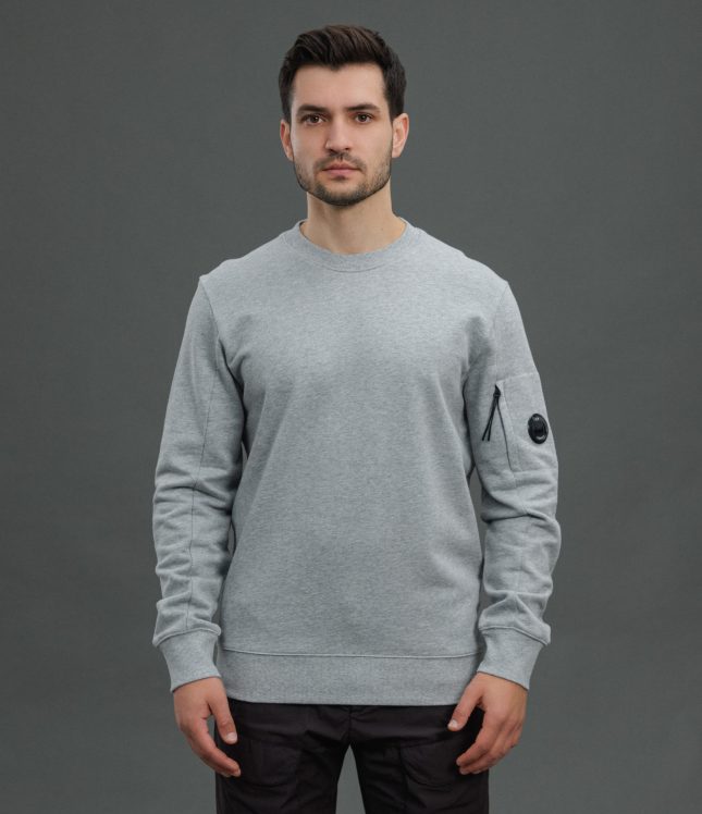 Чоловічий світшот C.P. COMPANY CMSS022A 005086W COL:M93, колір сірий | Ціна 9999 грн, фото 2