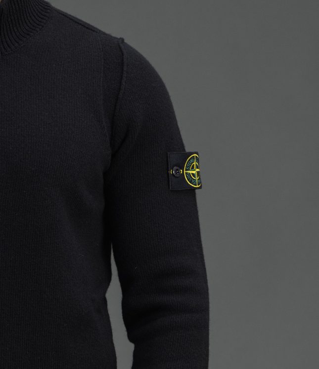 Чоловічий светр STONE ISLAND 155100040-S00A3 V0029, колір чорний | Ціна 24999 грн, фото 4