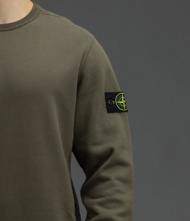 Чоловічий світшот STONE ISLAND 156100028-S0A20 V0054, колір зелений | Ціна 16999 грн, фото 4