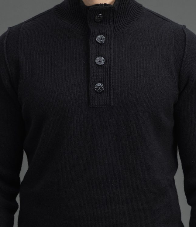 Чоловічий светр STONE ISLAND 155100040-S00A3 V0029, колір чорний | Ціна 24999 грн, фото 3