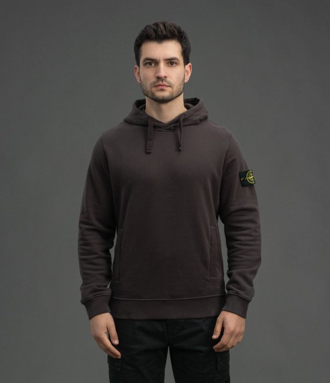 Чоловіче худі STONE ISLAND 156100029-S0A20 V0062, колір сірий | Ціна 20999 грн, фото 2