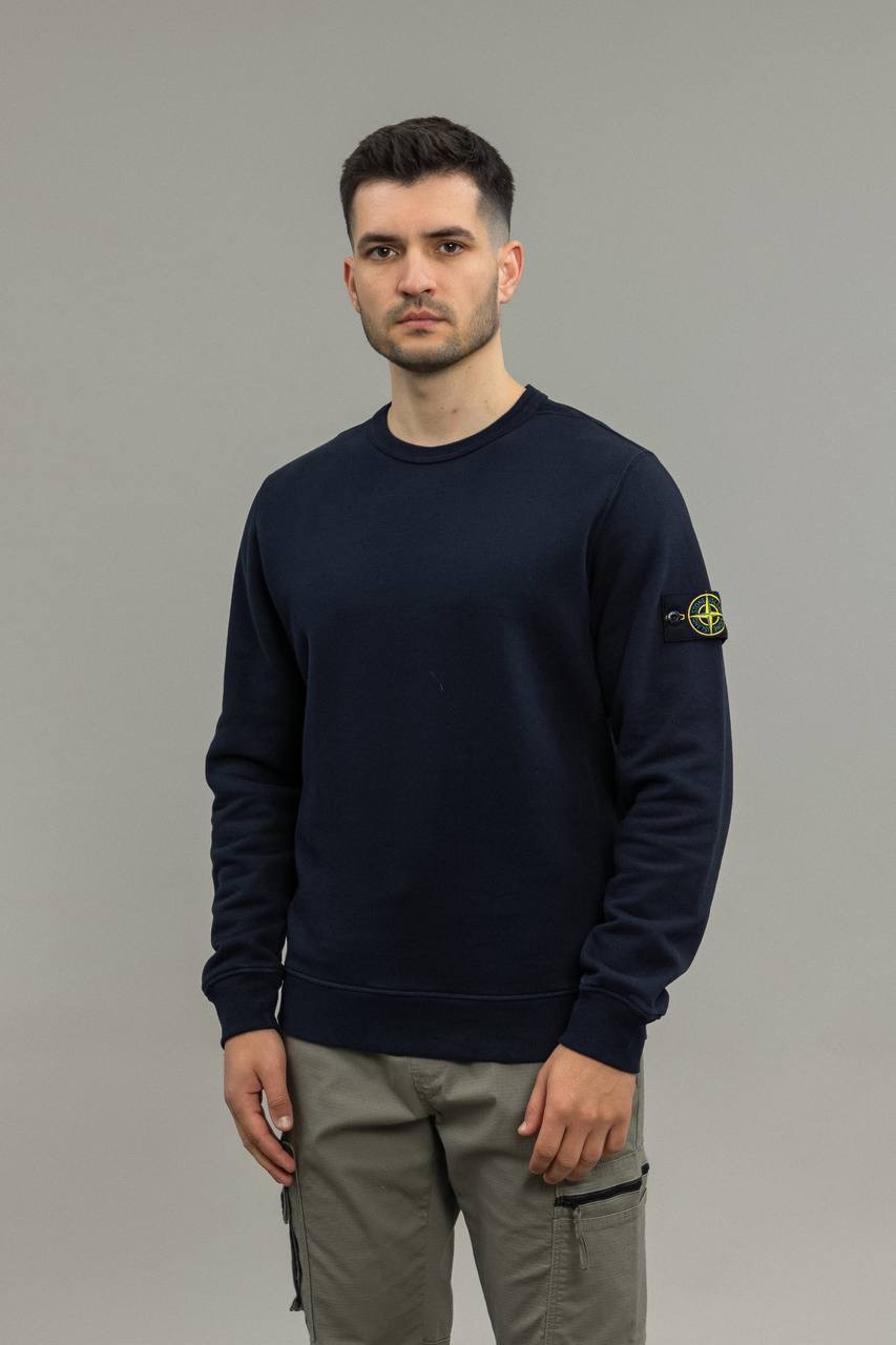 Чоловічий світшот STONE ISLAND 156100028-S0A20 V0020, колір синій