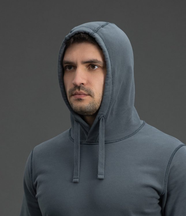 Чоловіче худі STONE ISLAND 156100062-S0051 V0062, колір сірий | Ціна 18499 грн, фото 3