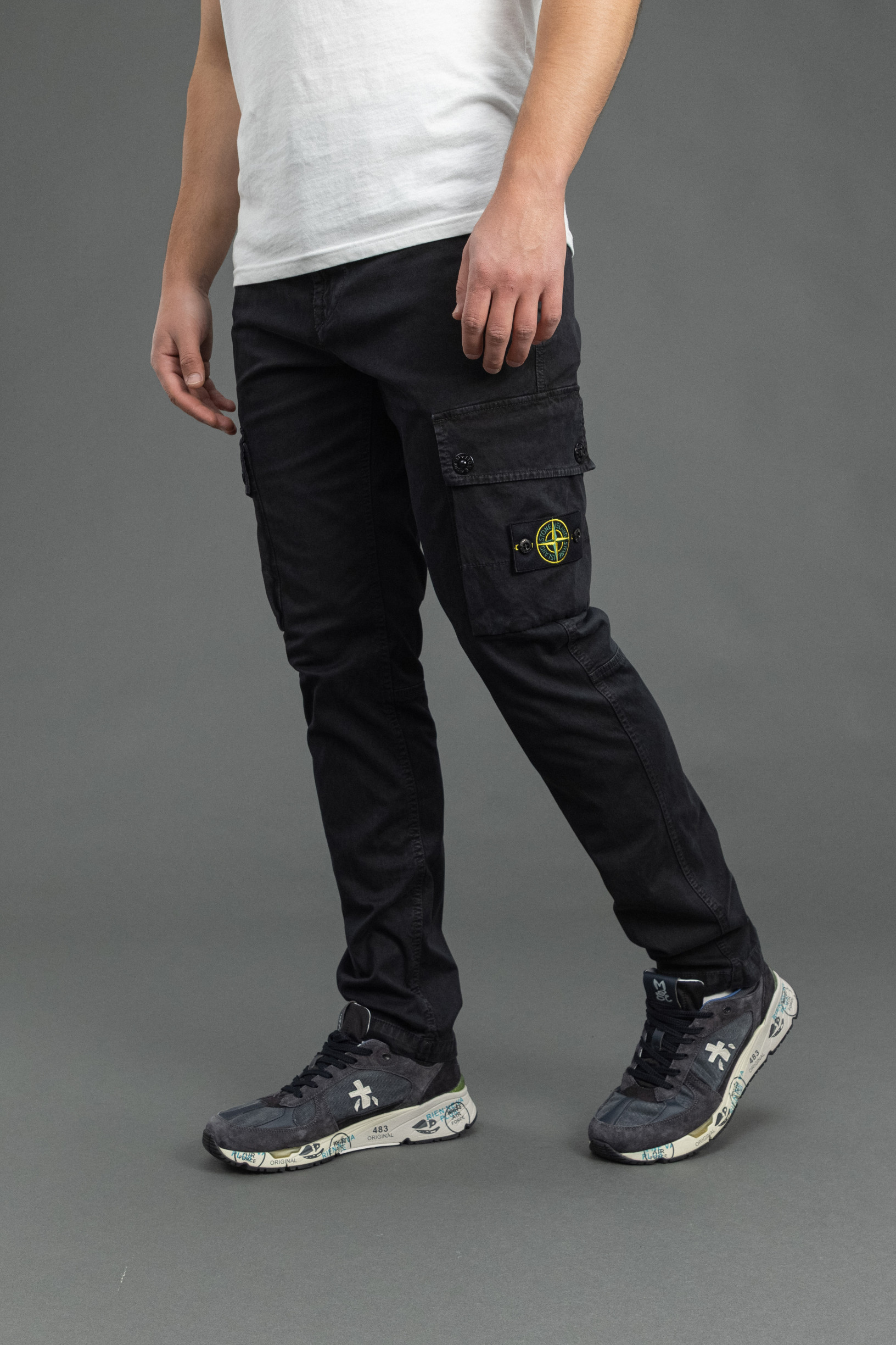 Чоловічі штани STONE ISLAND 153100034-S00L1 V0129, колір чорний