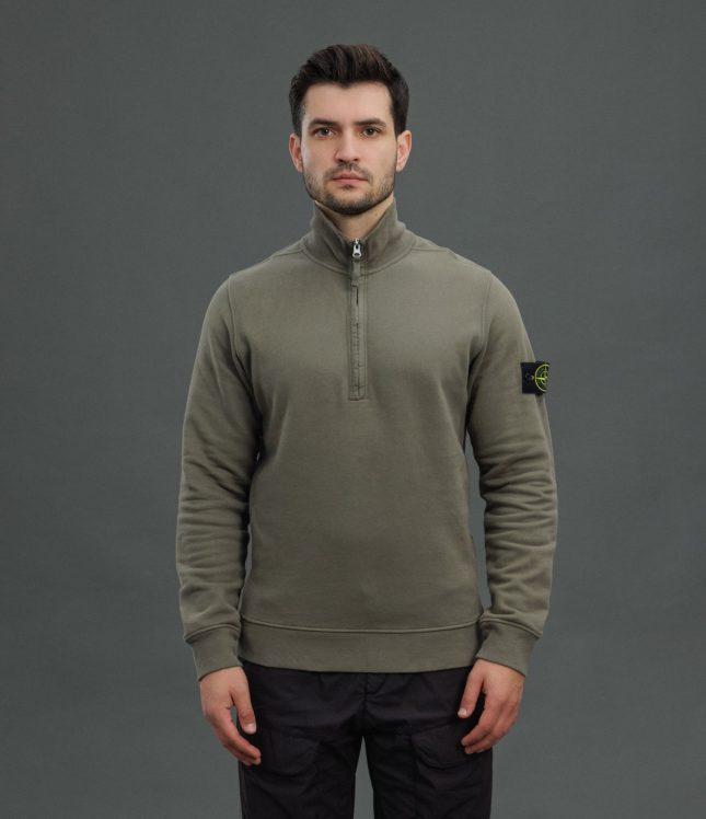 Чоловічий світшот STONE ISLAND 1563420 V0075, колір зелений | Ціна 16999 грн, фото 2