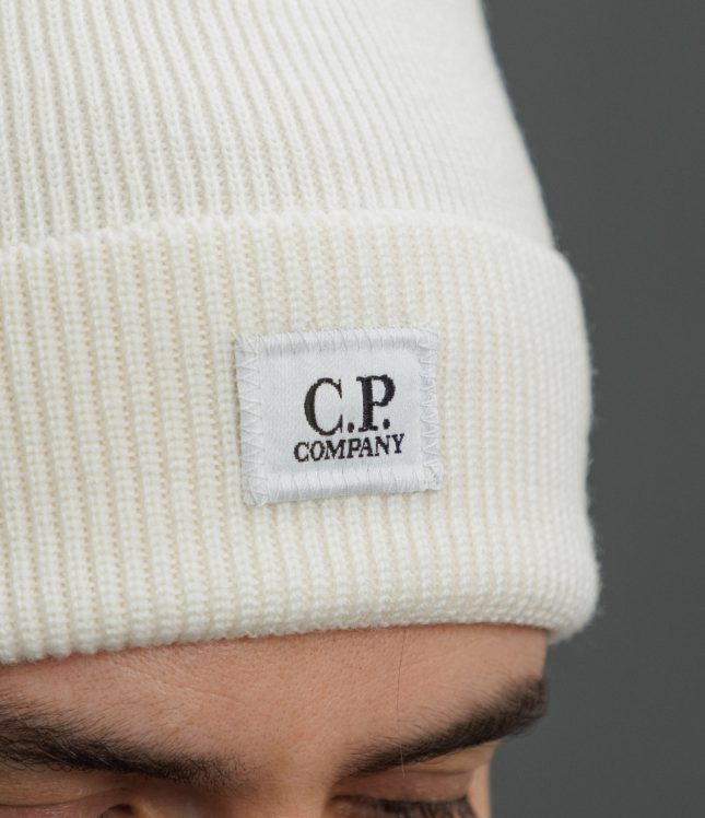 Чоловіча шапка C.P. COMPANY CMAC283A 006595A COL:103, колір білий | Ціна 4999 грн, фото 4