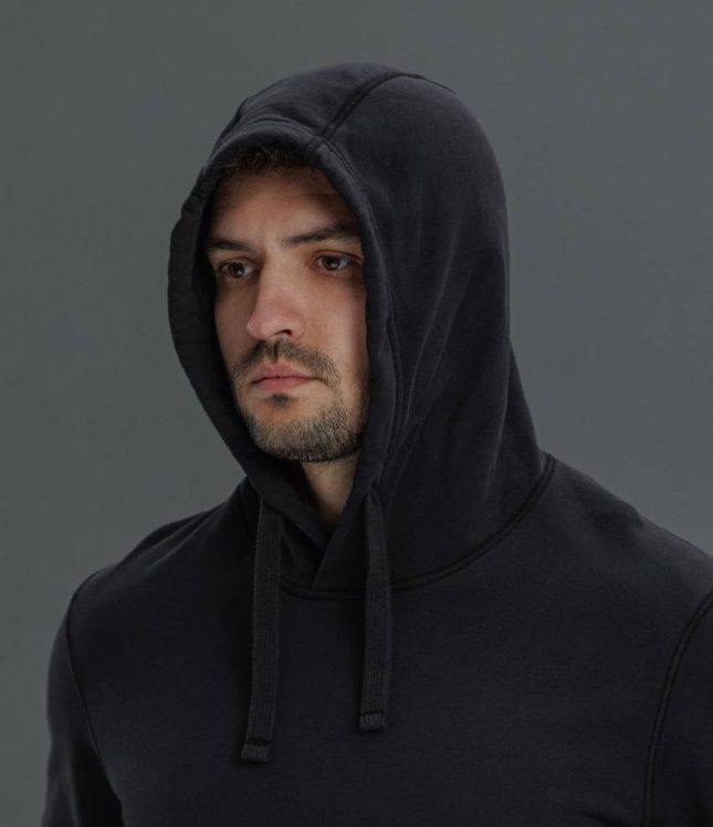 Чоловіче худі STONE ISLAND 1564151 A0029, колір чорний | Ціна 18499 грн, фото 3