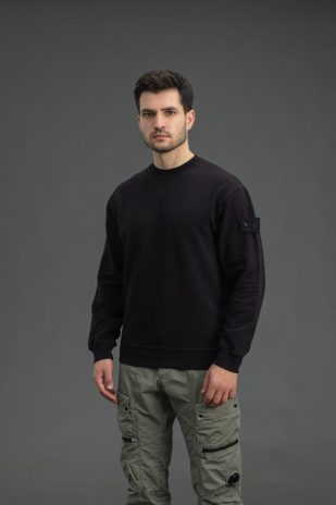 Чоловічий світшот STONE ISLAND 156100069-S0F28 V0029, колір чорний