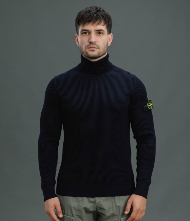 Чоловічий гольф STONE ISLAND 155100052-S00C2 V0020, колір синій | Ціна 25999 грн, фото 2