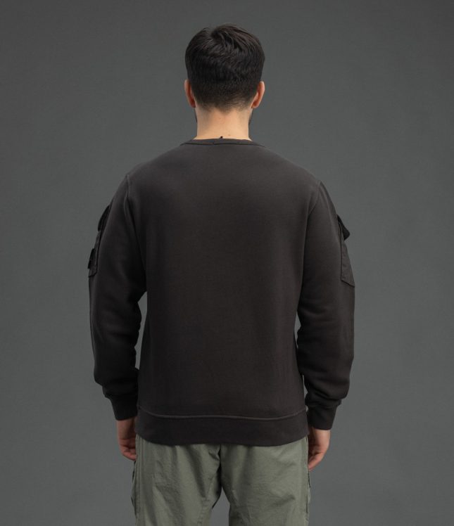 Чоловічий світшот STONE ISLAND 156100008-S0A20 V0062, колір сірий | Ціна 20999 грн, фото 6